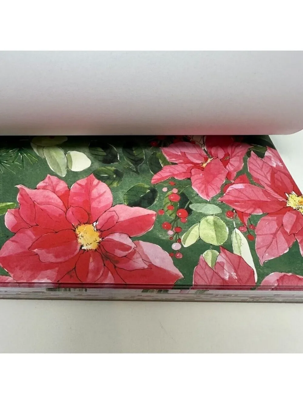 Christmas Holiday Wonderland Scrapbook Paper Pad 8.5x11  Craft Supply 60 Sheets